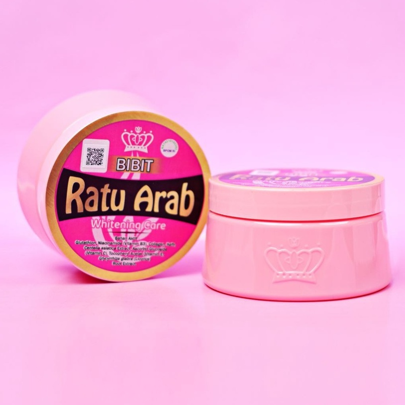 Bibit Ratu Arab Lotion kemasan baru | Lulur Body Scrub Ratu Arab Original BPOM