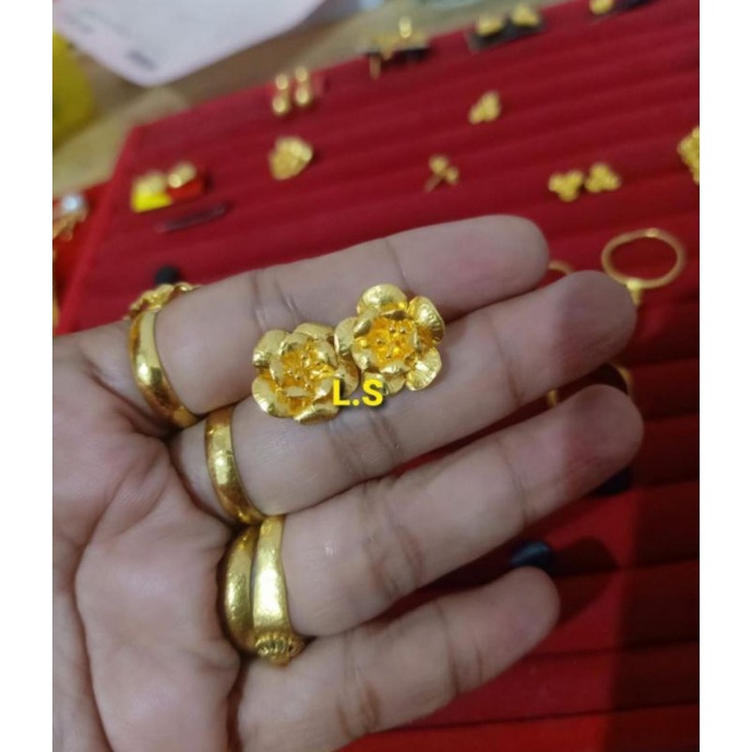 Kerabu Mawar 4 gr Mas LM London 24k 99,9% Lumiana Siregar Emas Toba
