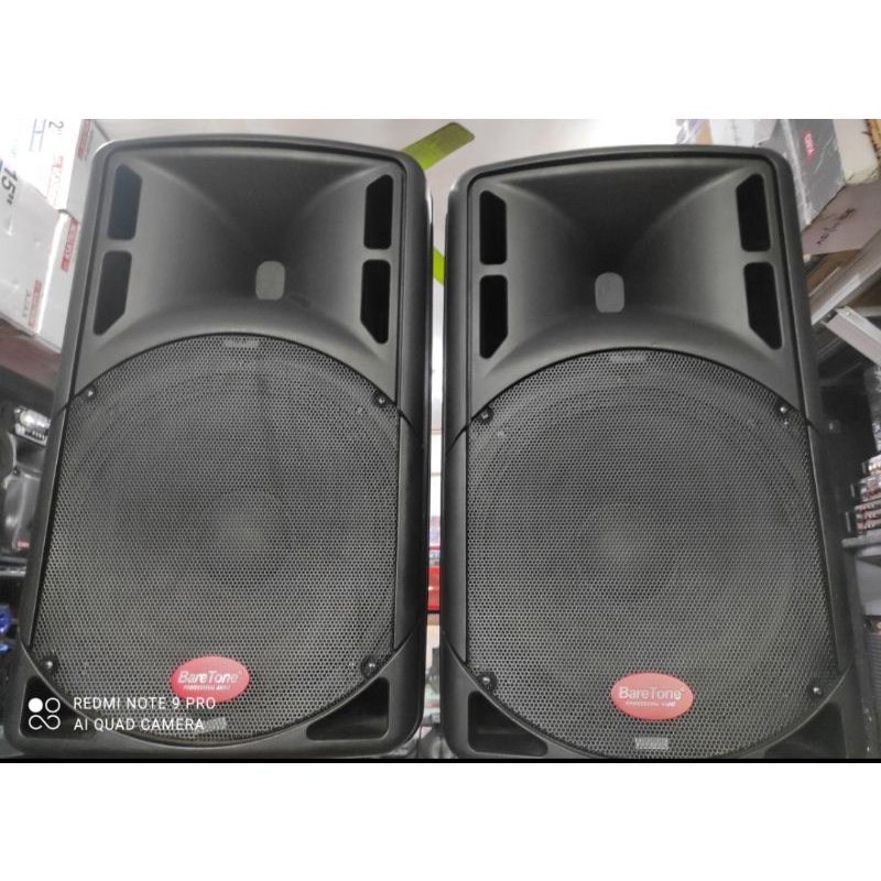 SPEAKER AKTIF BLOUTUT BARETON 15 IN INCI INCHI. SPEAKER BARETONE 15 RAE 600WAT. SALON KOPER. SALON B