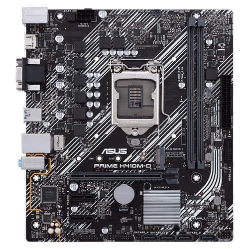 Asus PRIME H410M-D (LGA1200, H410, DDR4, USB3.2, SATA3)