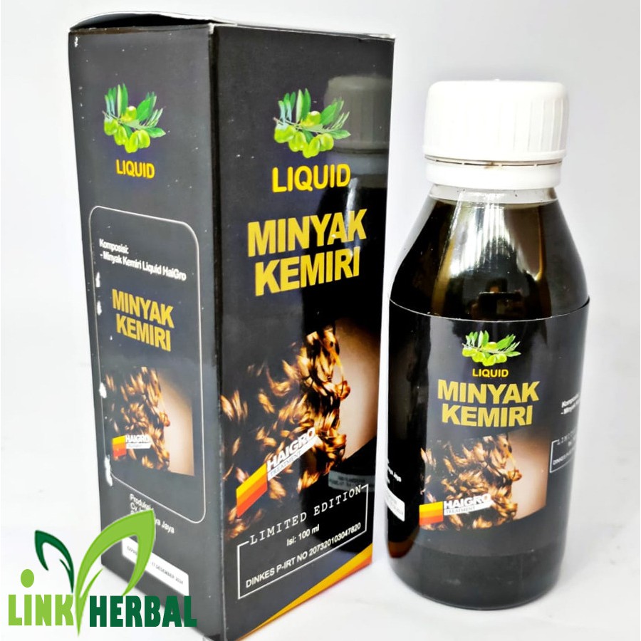 Minyak Kemiri Liquid Haigro Original