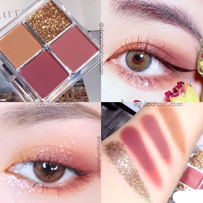 &lt;o.x&gt; lameila eyeshadow isi 4 best seller - palette eyeshadow lameila