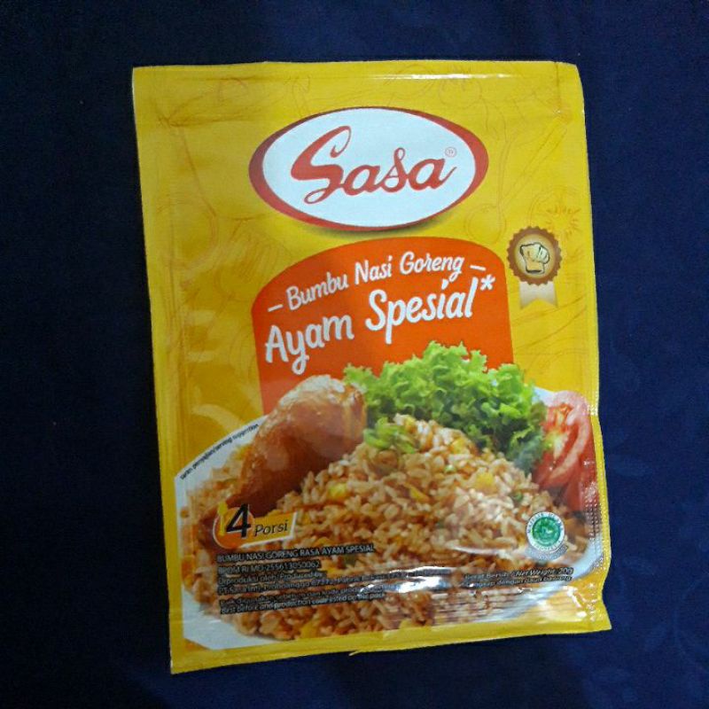 

Bumbu sasa nasi goreng ayam spesial