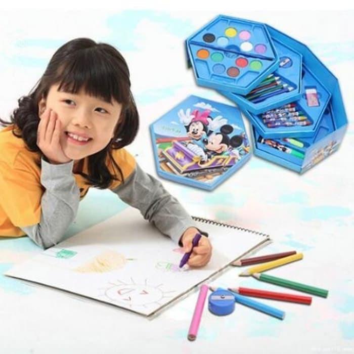 

PROMO! PERALATAN MENGGAMBAR ANAK 1 SET MURAH / DRAWING SET ANAK ALAT LUKIS MURAH AL6