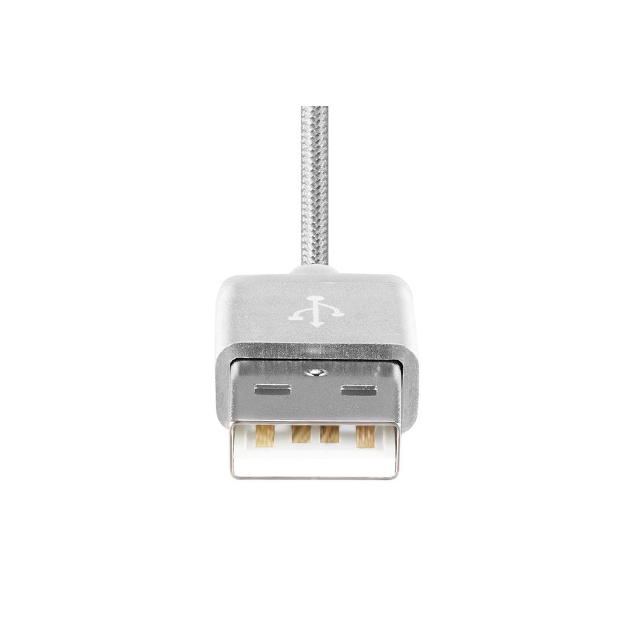 Kabel Data Targus ACC99505AP USB A to Lightning &amp; Micro USB 1,2M 2.4A - SILVER