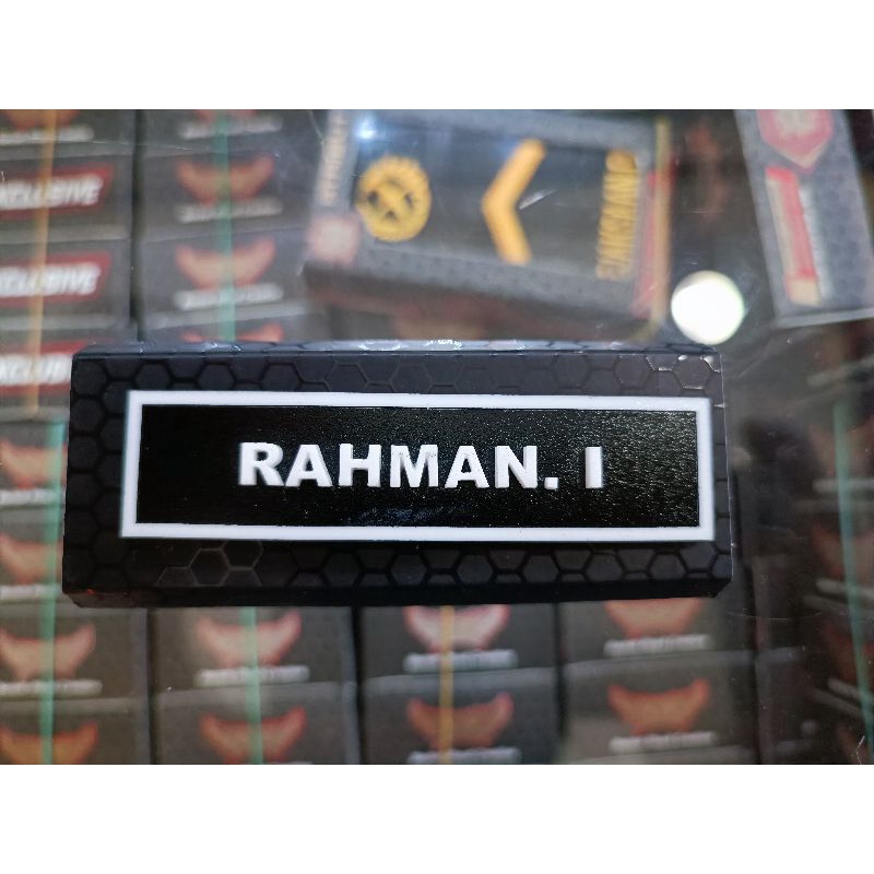 PAPAN NAMA TIMBUL AKRILIK CUSTOM