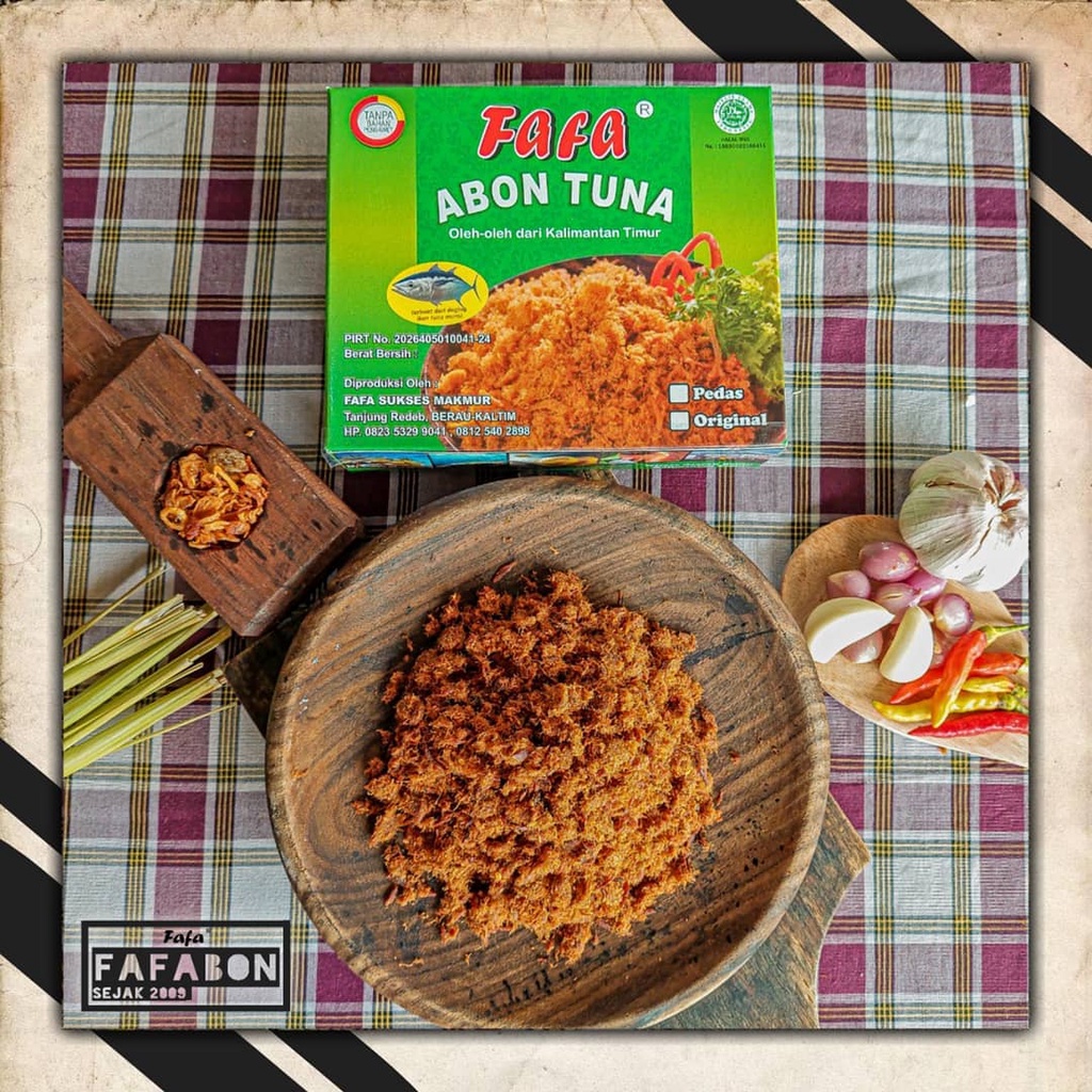 

Fafa Abon Tuna (kardus)