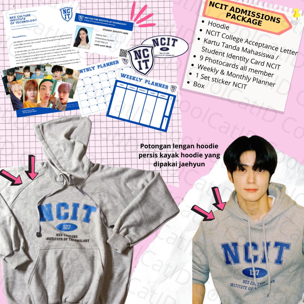 NCIT ADMISSION PACKAGE B hoodie NCIT jumper