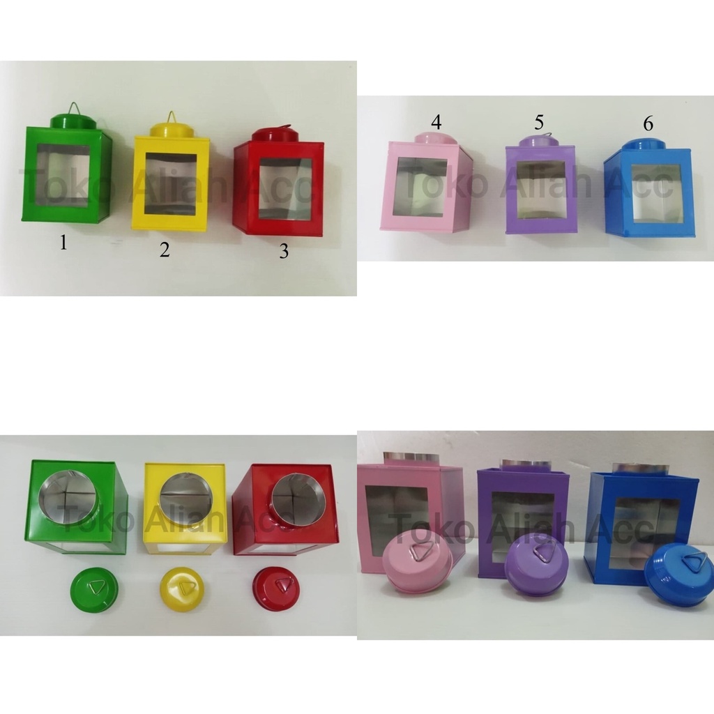 Mainan Kaleng Kerupuk Mini / Kaleng Krupuk Mini / Toples Kue