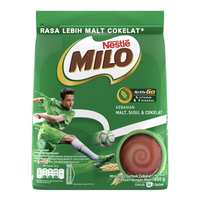 

MILO Activ-Go Pouch 800 g