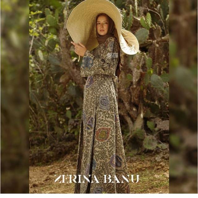 Yumna dress sand by hlzb