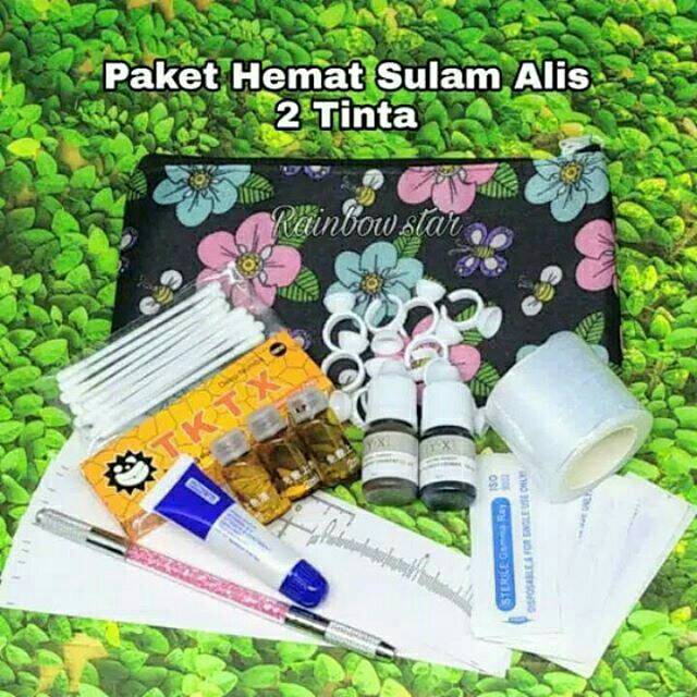 Paket hemat alat perlengkapan sulam alis