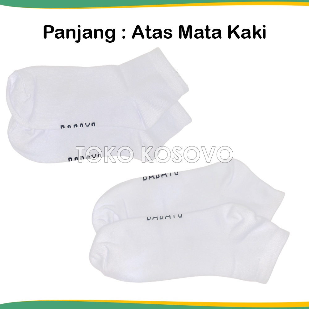 KAUS KAKI PUTIH POLOS UNISEX , DI BAWAH MATA KAKI, SEMATA KAKI, DIATAS MATA KAKI KAOS KAKI SEPATU / POLOSAN WARNA PUTIH / WHITE / SOCKS / KAUS KAKI PENDEK, SEDANG, TINGGI / TANPA MOTIF / PRIA WANITA / ANAK / DEWASA / ALL SIZE / SEMUA UKURAN TERLARIS