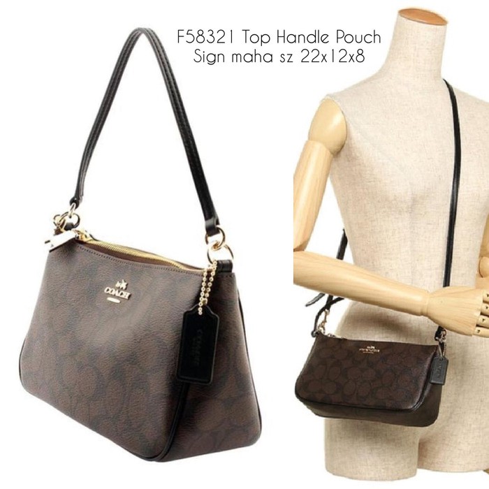 Tas coach original / coach top handle crossbody