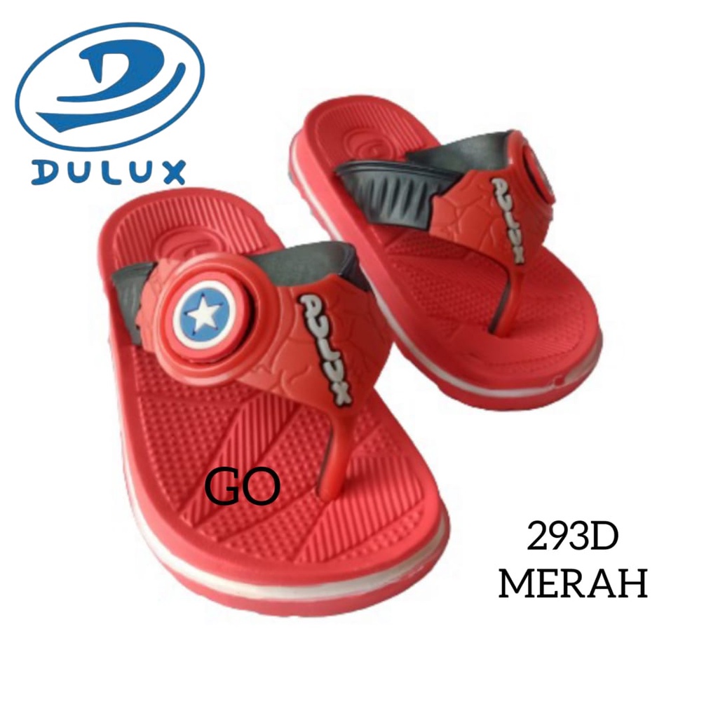 gos DULUX 293 D Sandal Karet Jepit Anak Polos Sandal Jepit Ringan Sandal Anak Laki Laki Casual Kekinian Terbaru