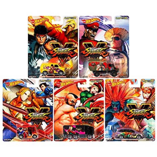 hot wheels pop culture street fighter