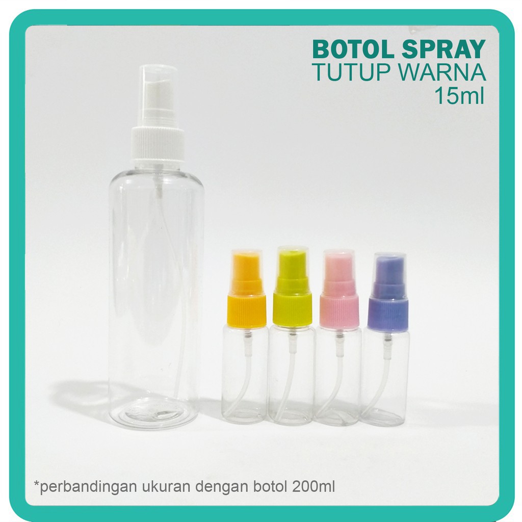 Botol Spray Botol Semprot Isi Ulang PET Tebal Botol Hand sanitizer Facemist Parfum