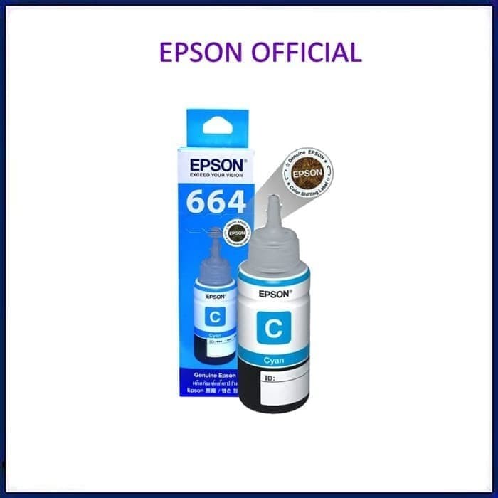 

TGR540S1 Tinta Botol Epson Original Ink T664 L100 L200 L120 L210 L220 - Yellow - Black E57Dtgfe