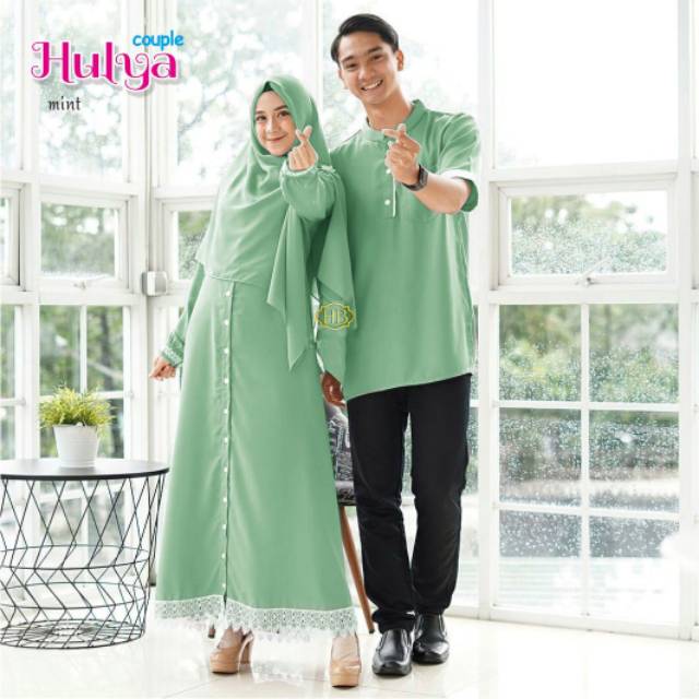 COUPLE HULYA SET ,COUPLE KELUARGA MUSLIM