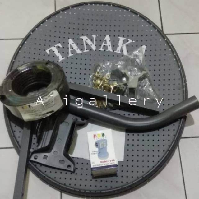 PAKET DISH ODU PARABOLA MINI OFFSET LUBANG TANAKA