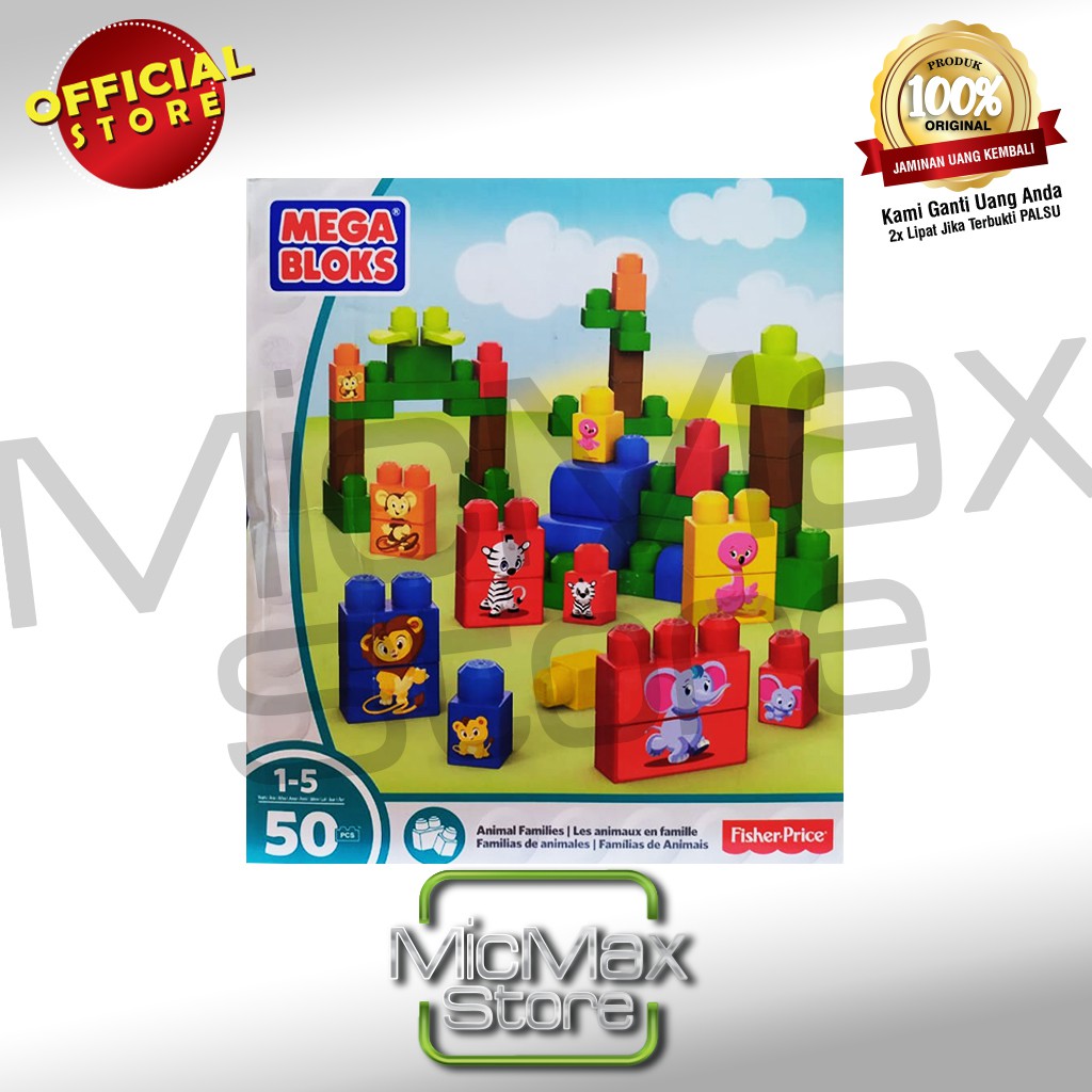 MegaBloks Mega Bloks Animal Families Set