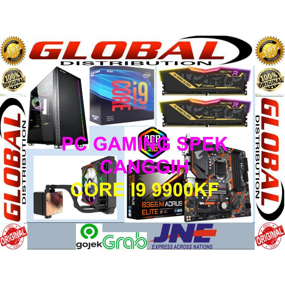 PC Gaming Core i9 9900 - PC Rakitan Gaming Core i9 Omega V1