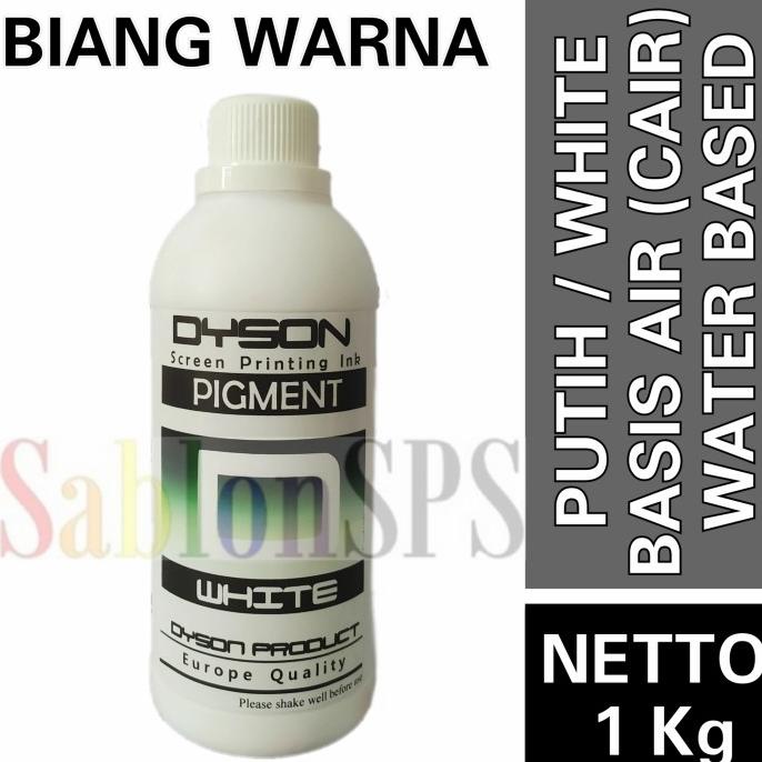 

Biang Warna Cat Sablon Warna Putih 1Kg