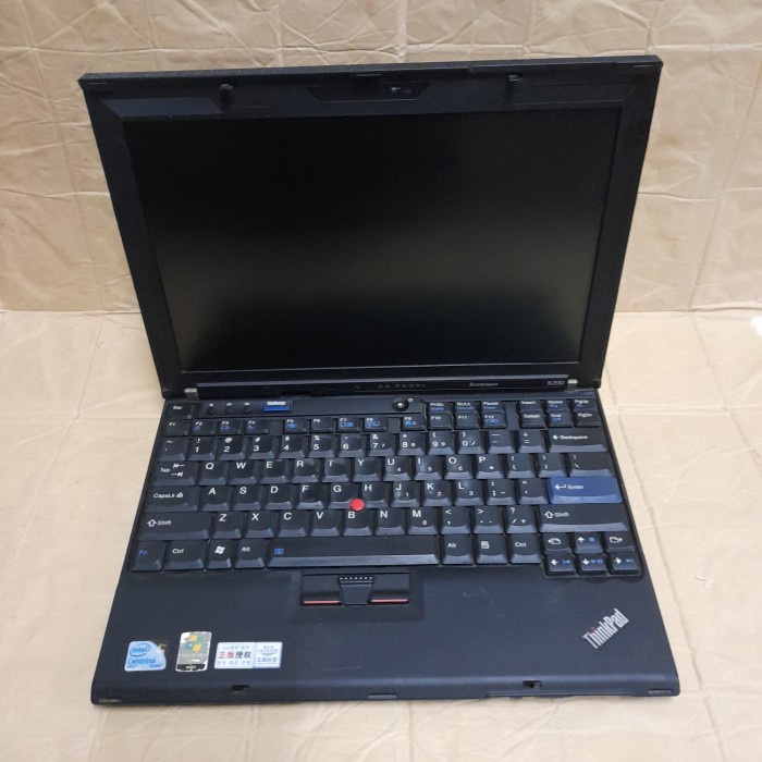 [ Laptop Second / Bekas ] Lenovo X200 Murah Berkualitas Camera Bos //4-160Hdd Notebook / Netbook