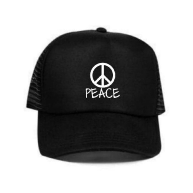 Topi Trucker PEACE