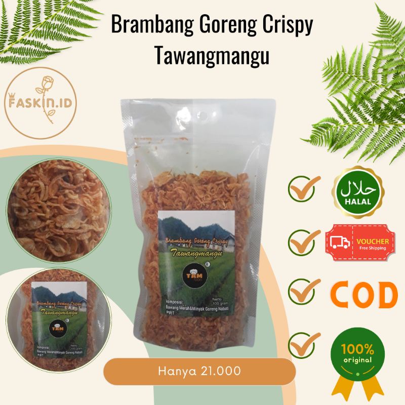 

Brambang Goreng Crispy Tawangmangu | Brambang Goreng Asli Tawangmangu