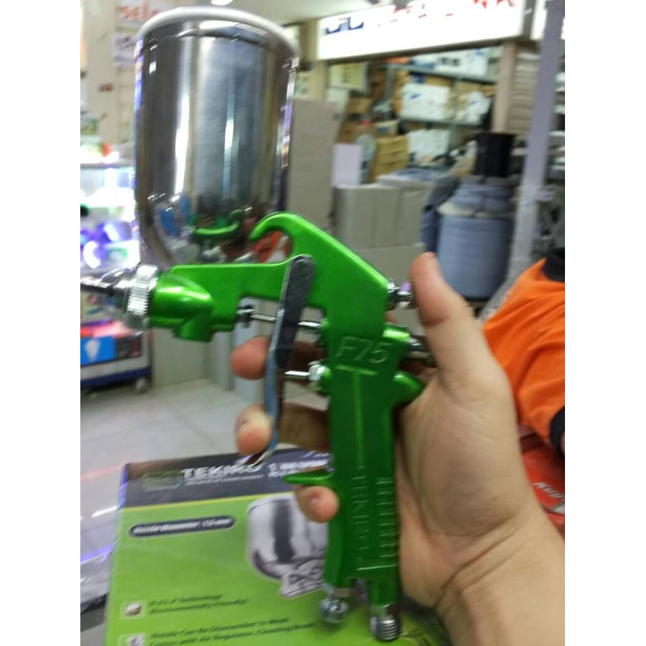 SPRAY GUN TEKIRO F75G / SPRAY GUN TEKIRO TABUNG ATAS / SPED CAT TEKIRO