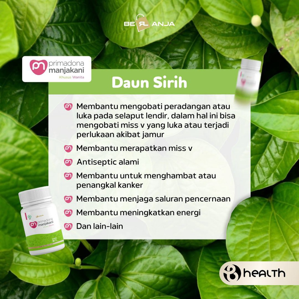 Jamu Pelancar Haid Jamu Merapatkan Miss V Herbal Khusus Wanita Primadona Manjakani BPOM by B Erl