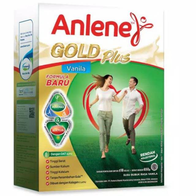 

Anlene Gold Vanila Box 250 gr