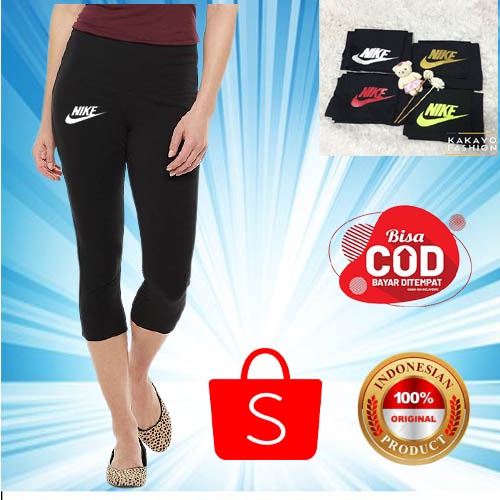 CELANA LEGGING PENDEK WANITA 7/8 CELANA LEGGING SENAM SELUTUT CELANA LEGGING PENDEK CEWEK 3/4 LEGGIN