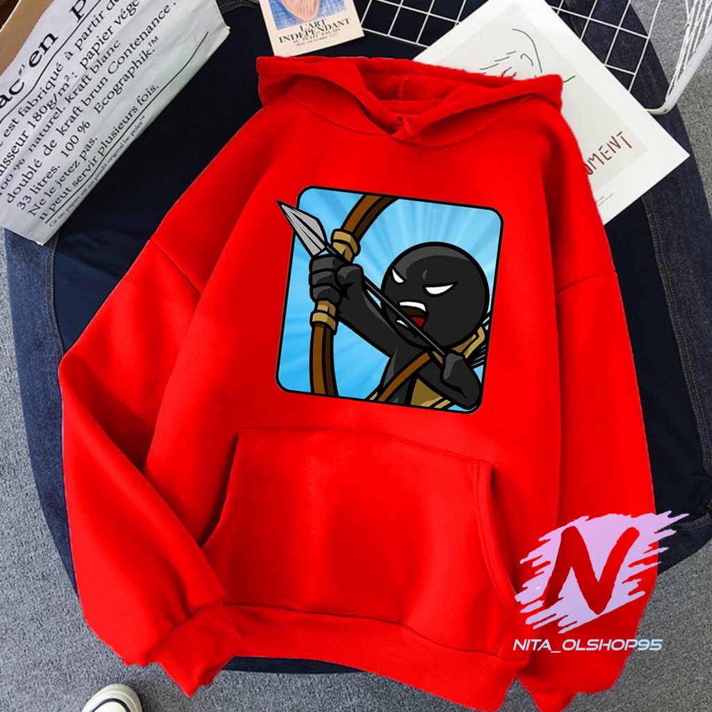 HOODIE ANAK STICK WAR LEGACY WARIOR