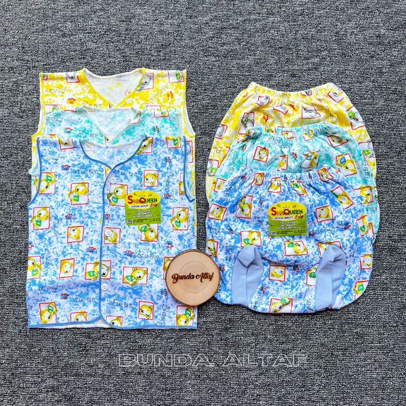 Baju Bayi Newborn SNI 0-3 bulan Perlengkapan Bayi Baru Lahir [ Bunda Altaf ]