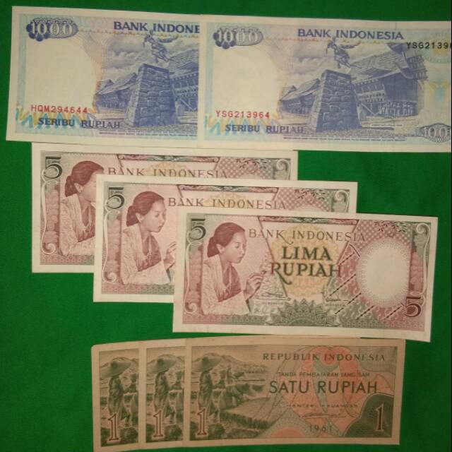 UANG KUNO PAKET MAHAR 2018 Rupiah