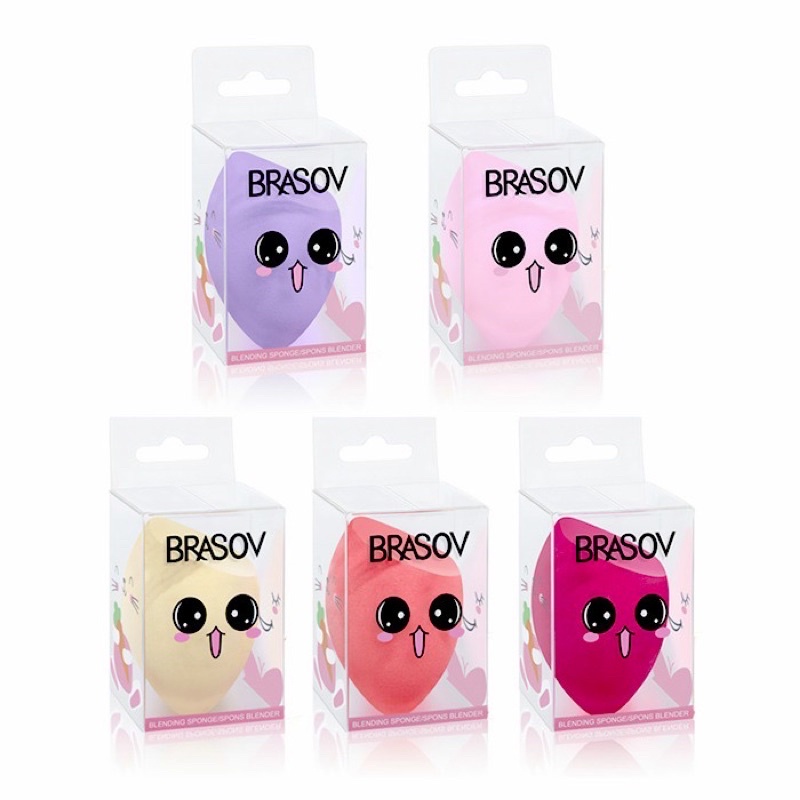 &lt;o.x&gt; brasov beauty blender + box imut - sponge make up brasov imut dan cantik