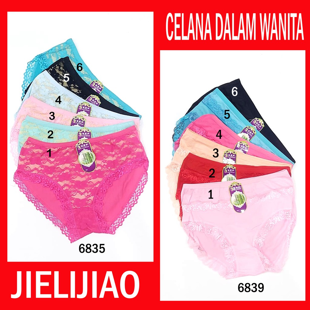 CD Celana Dalam WANITA JIELIJIAO FREESIZE