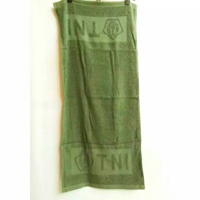 HANDUK TNI KECIL HIJAU POLOS