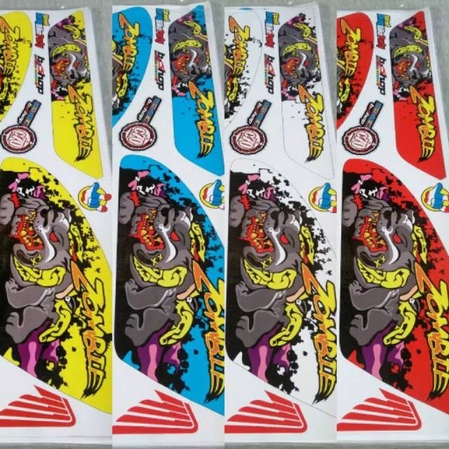 BISA COD (TERLENGKAP) -Striping Motor Variasi Honda C70-Pitung bulldog