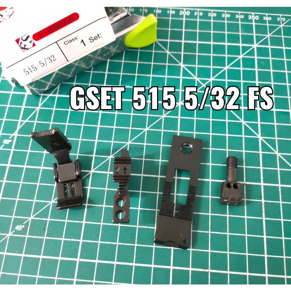 Gset / Gauge Set Mesin Jahit Jarum 2 Juki LH-515 5/32 FS