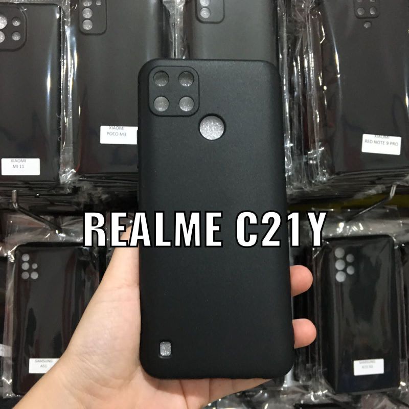 Case Realme C30 C21Y C25 C25S C12 C21 NARZO 50i PRIME Soft Case Slim matte Premium Camera Protect