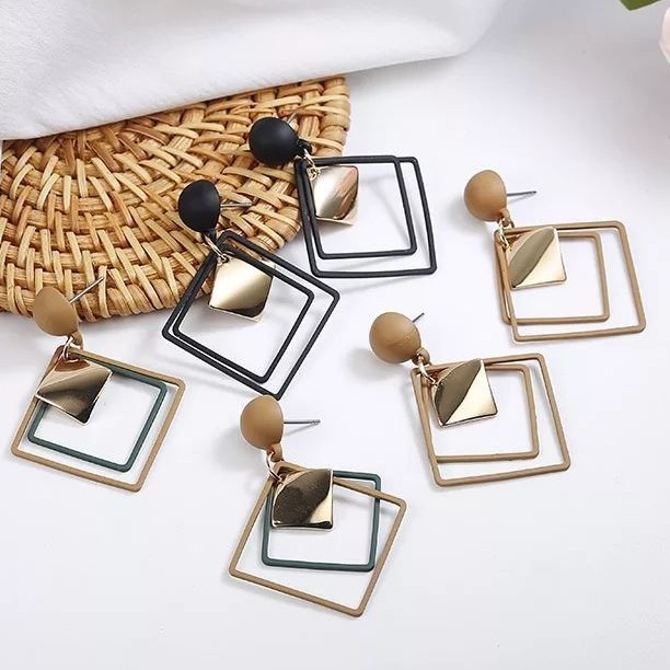 Anting Wanita | Anting Fashion Korea |Anting Hijab | Anting Panjang Hijab