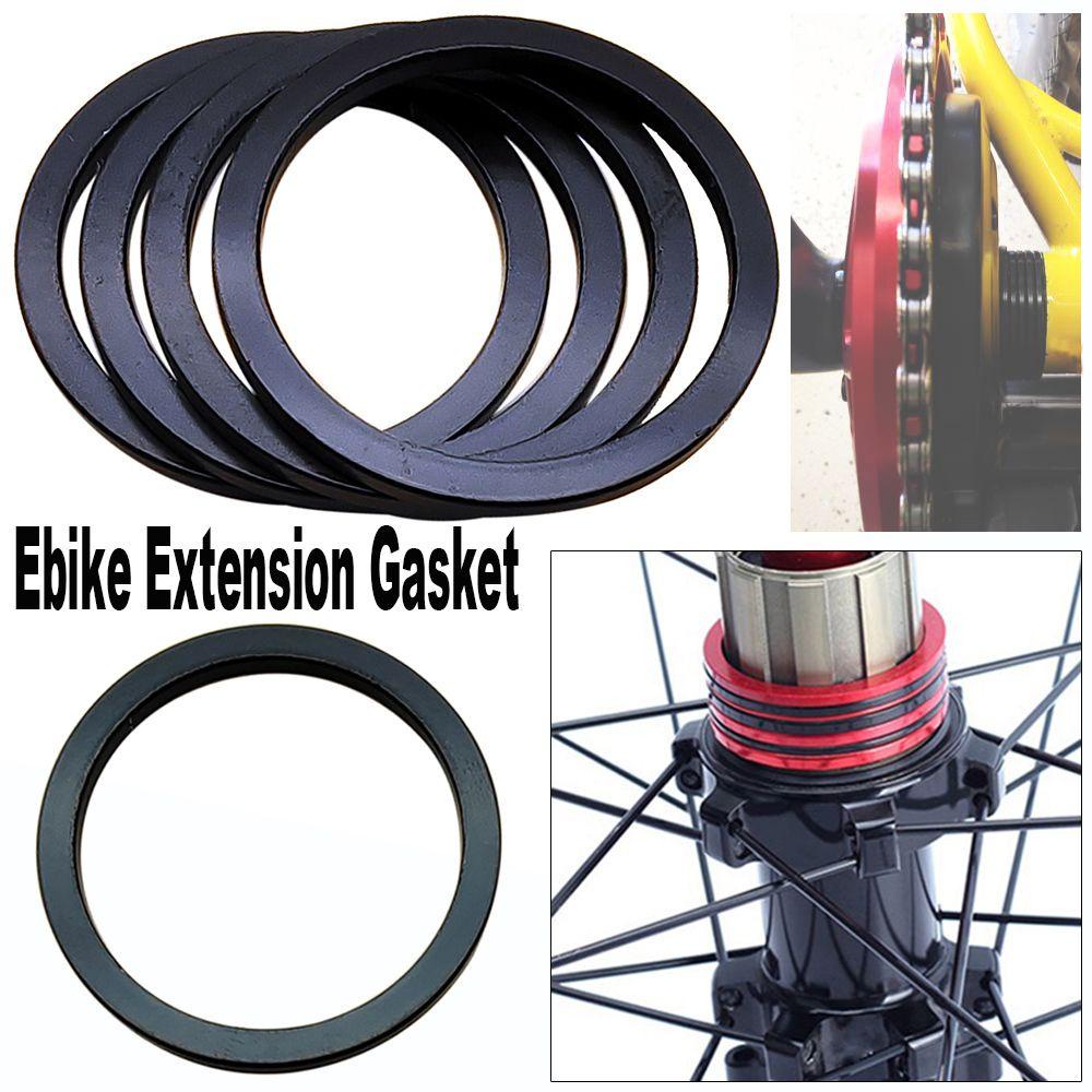 R-FLOWER 4pcs Ebike Extension Gasket 68mm Ke 73mm BBS01 BBSHD Aluminium Alloy 2.5mm Spacer