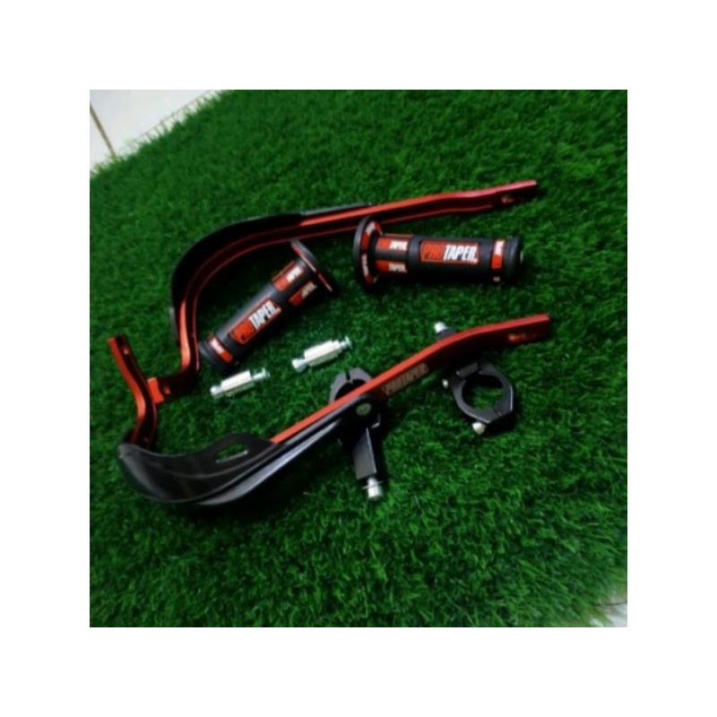 hand guard tulang + cover protaper paket grip protaper universal klx trail tracker crf xsr dll