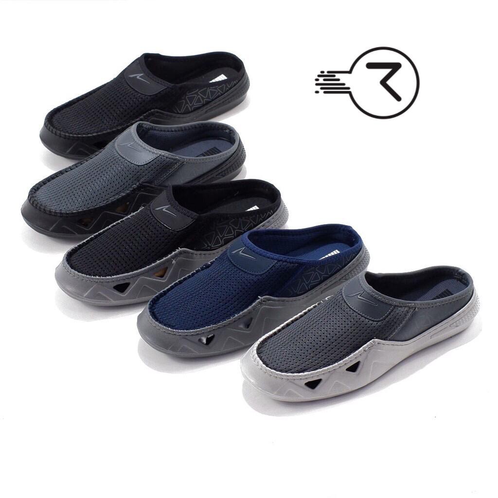 ANDO slip on sepatu slip on kanvas pria