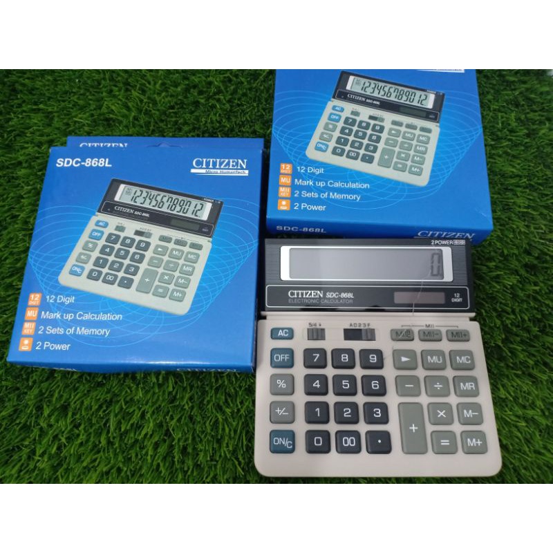 

Kalkulator Citizen SDC 868 L/12digit/ 1pcs