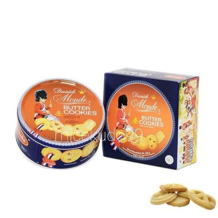 

MONDE BUTTER COOKIES KALENG 454 GRAM