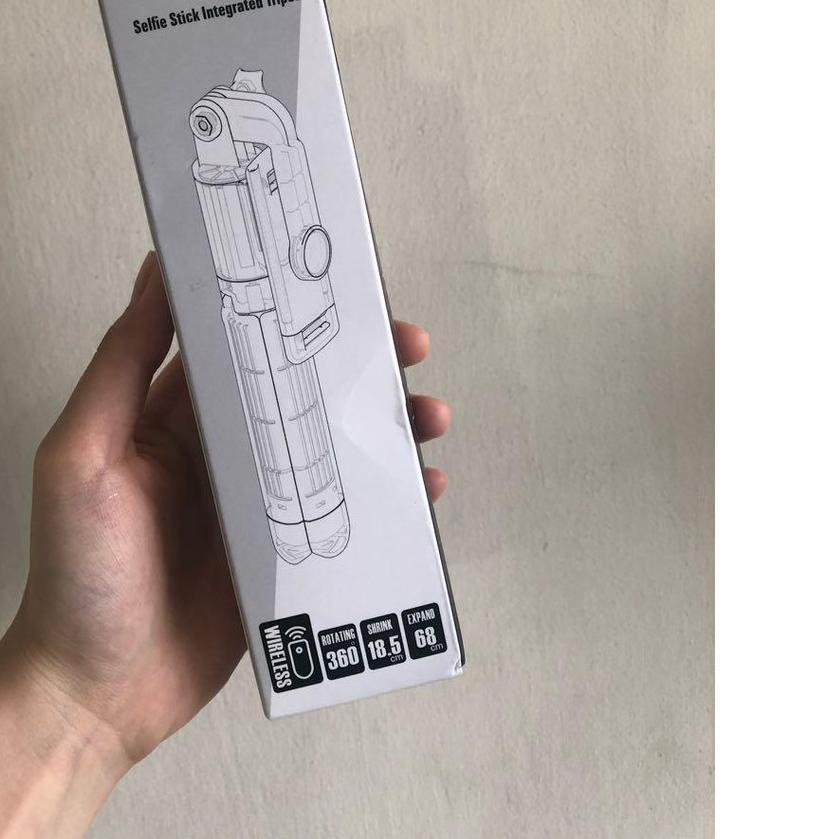 <<Jeniuss>> TRIPOD S03 / SELFIE STICK TRIPOD TONGSIS BLUETOOTH PORTABLE S03